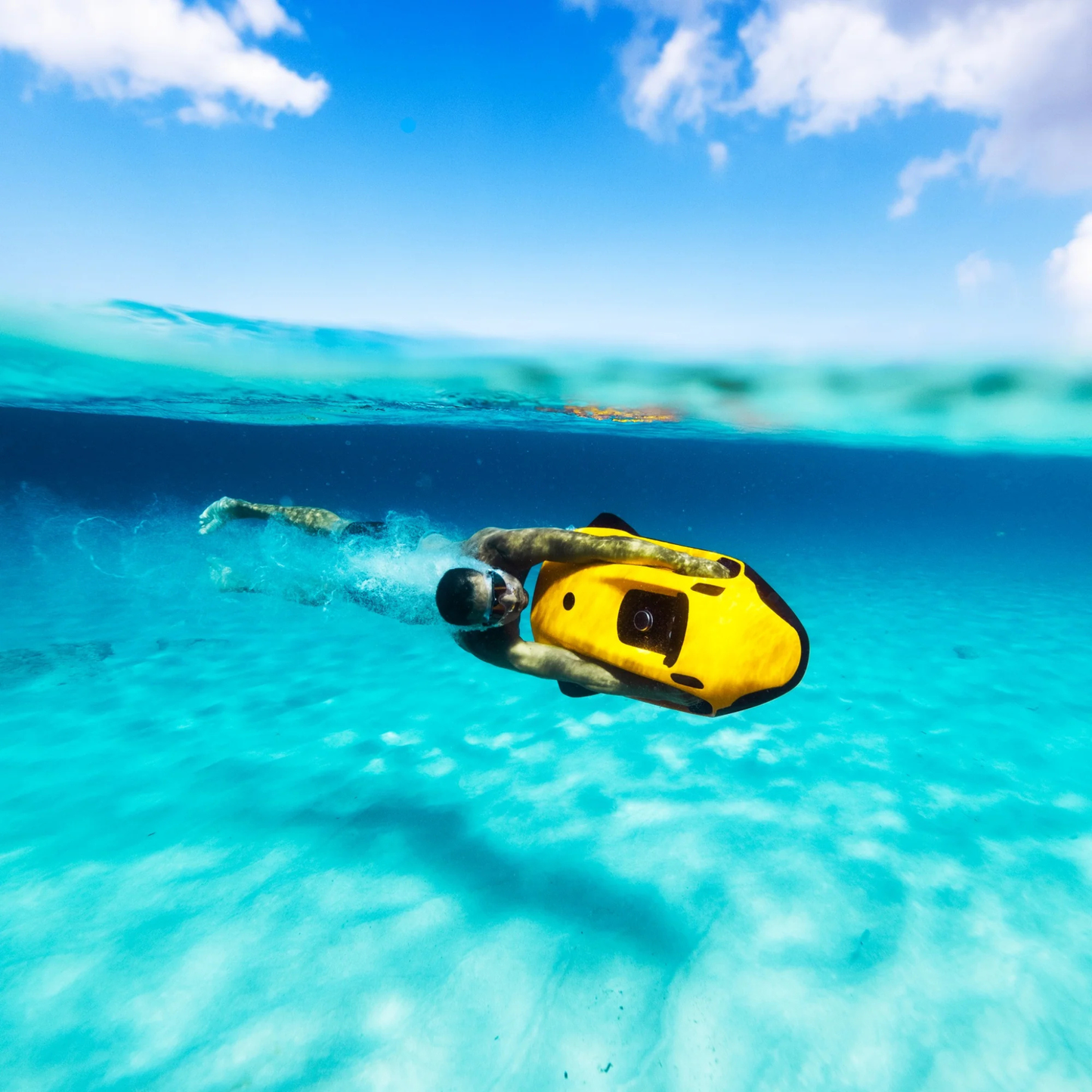 Seabob F9 underwater