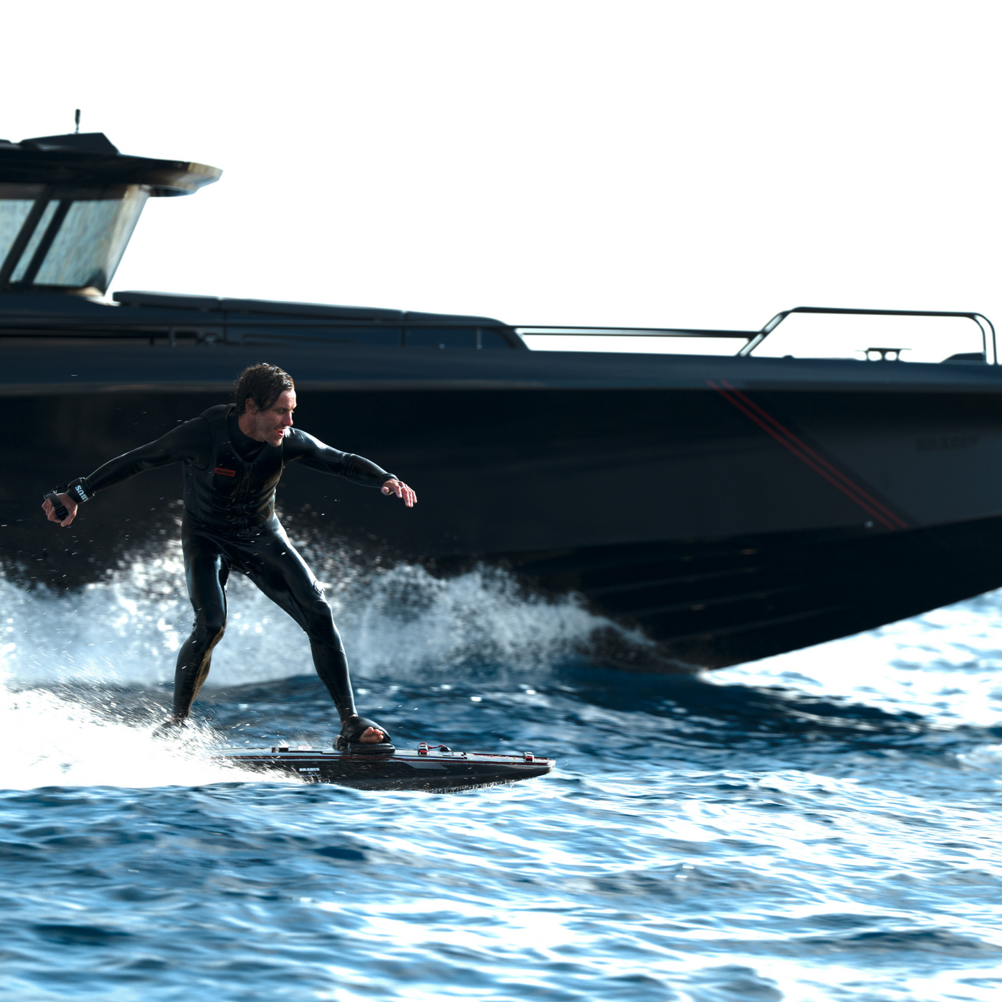 Brabus x Awake jetboard in action