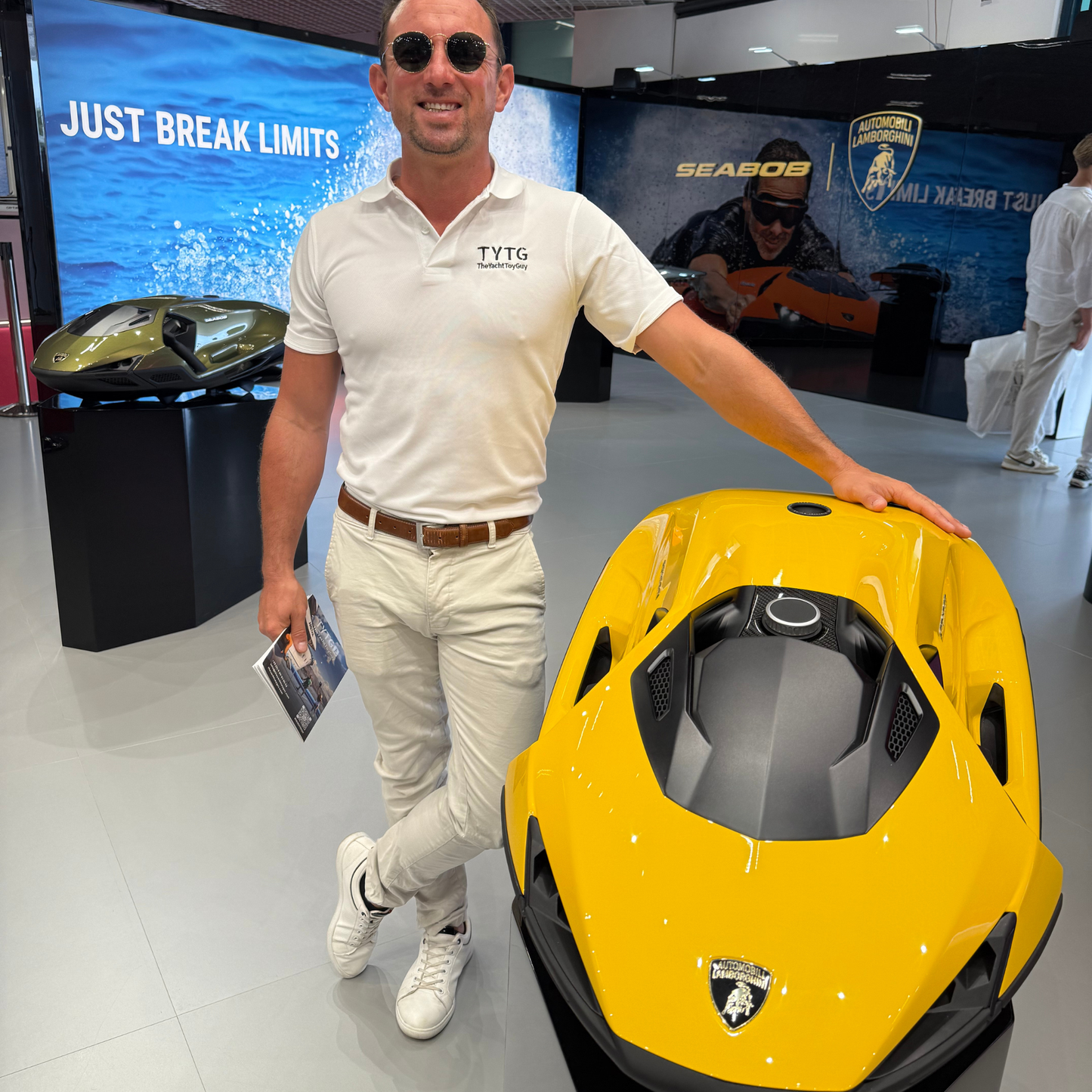 Lamborghini Seabob on display 