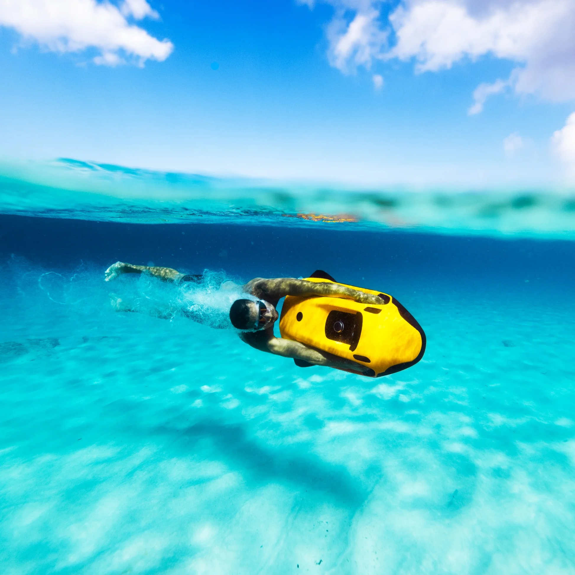 Seabob F9 underwater