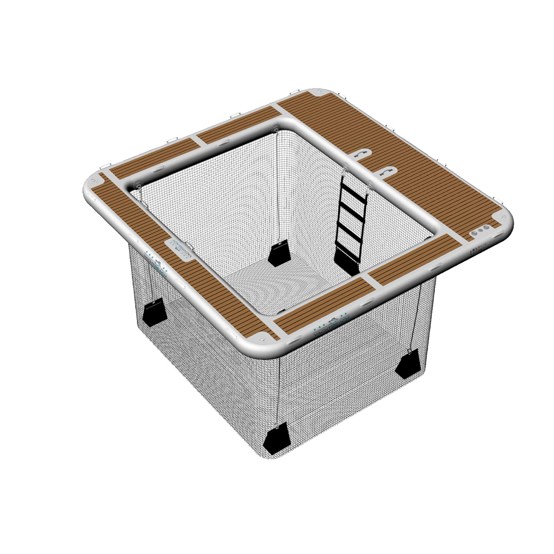 Yachtbeach luxury pool with teak 4.10