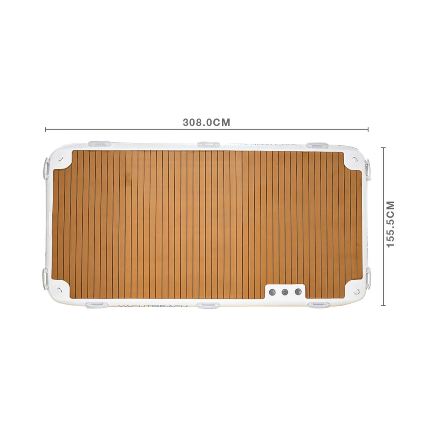Yachtbeach platform 3.08 Premium teak dimensions