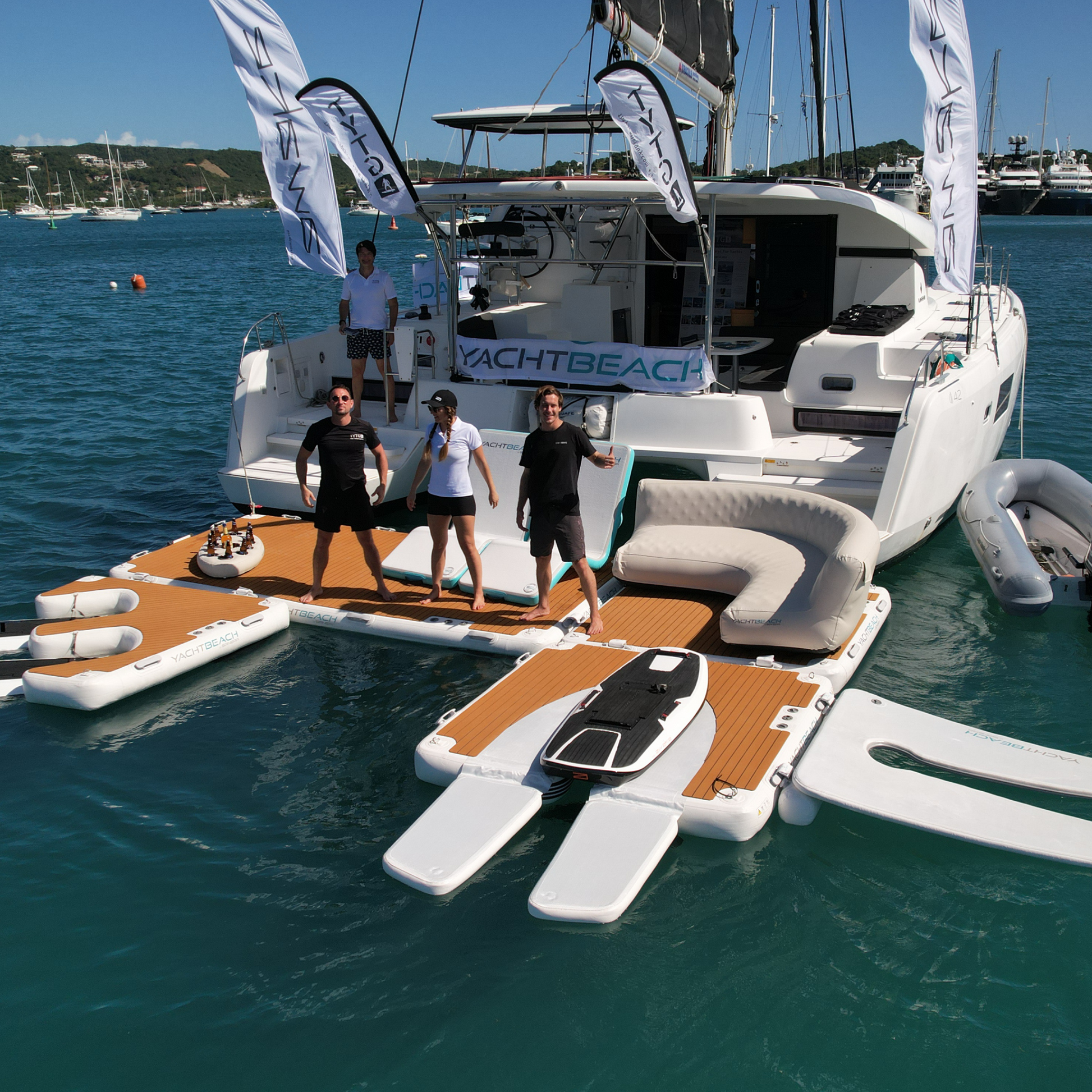 Yachtbeach set up