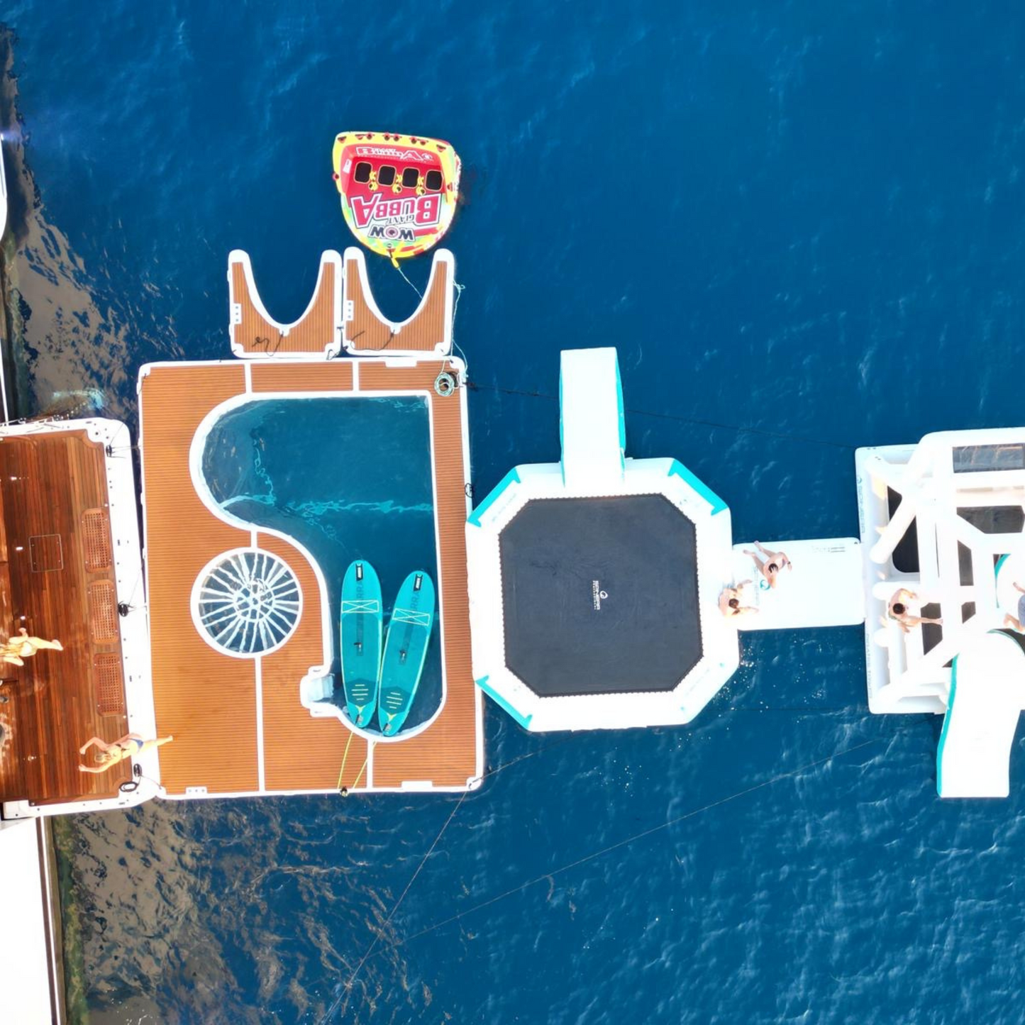 Yachtbeach superior pool 6.16 with teak